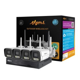   MYERS Myers 8CH WiFi KIT 5MP – 8 csatornás WiFi megfigyelőrendszer